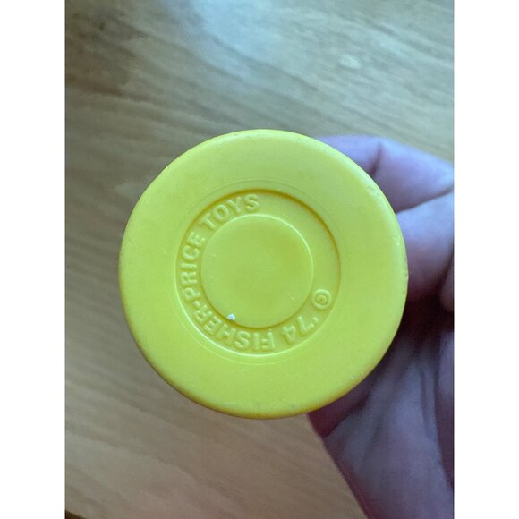 Vintage Fisher Price Rocking Horse & Little People Baby Figure 1029 1989 Collect - Picture 3 of 7